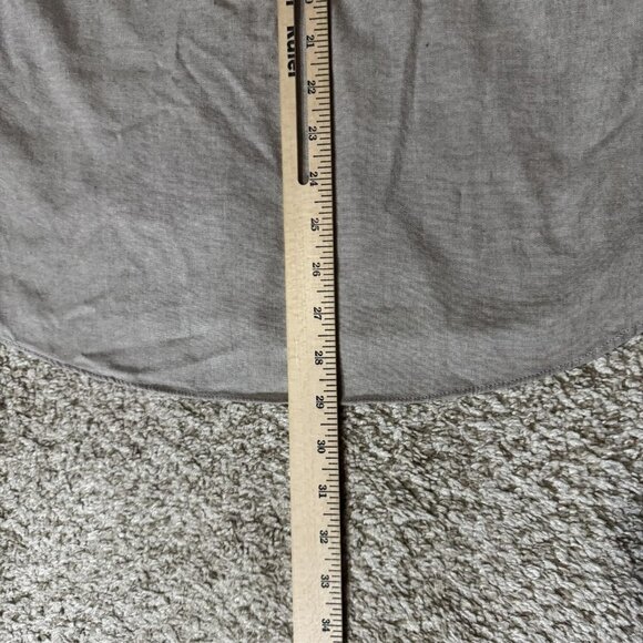 Ralph Lauren Polo Jeans Co Shirt Mens Large Gray Button Down Long Sleeve Pony - Picture 8 of 8